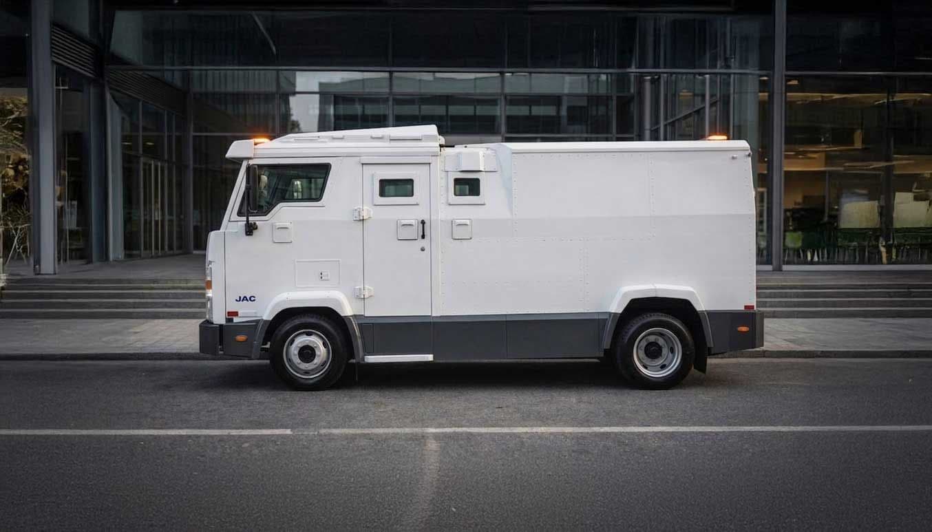 Vehículo blindado especial eléctrico